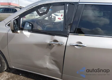 2013 Nissan Quest Sv z USA, uszkodzony, nr VIN JN8AE2KP6D9063721